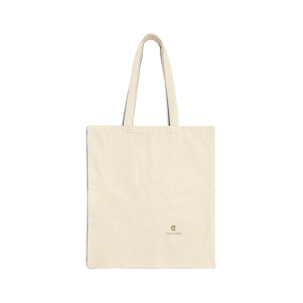 NanuxVibe Best Mom Ever heart tote bag – durable reusable canvas bag for mom