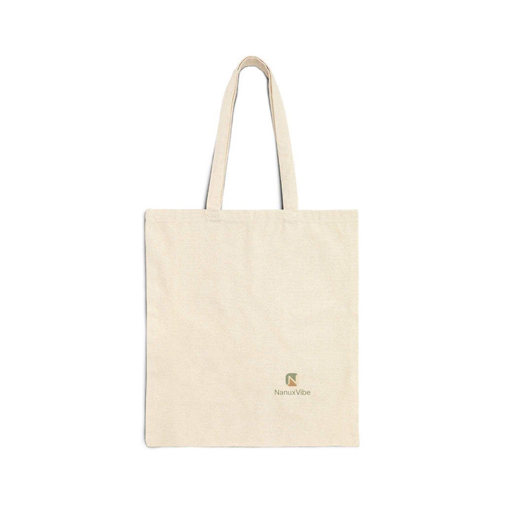 NanuxVibe Best Mom Ever heart tote bag – durable reusable canvas bag for mom