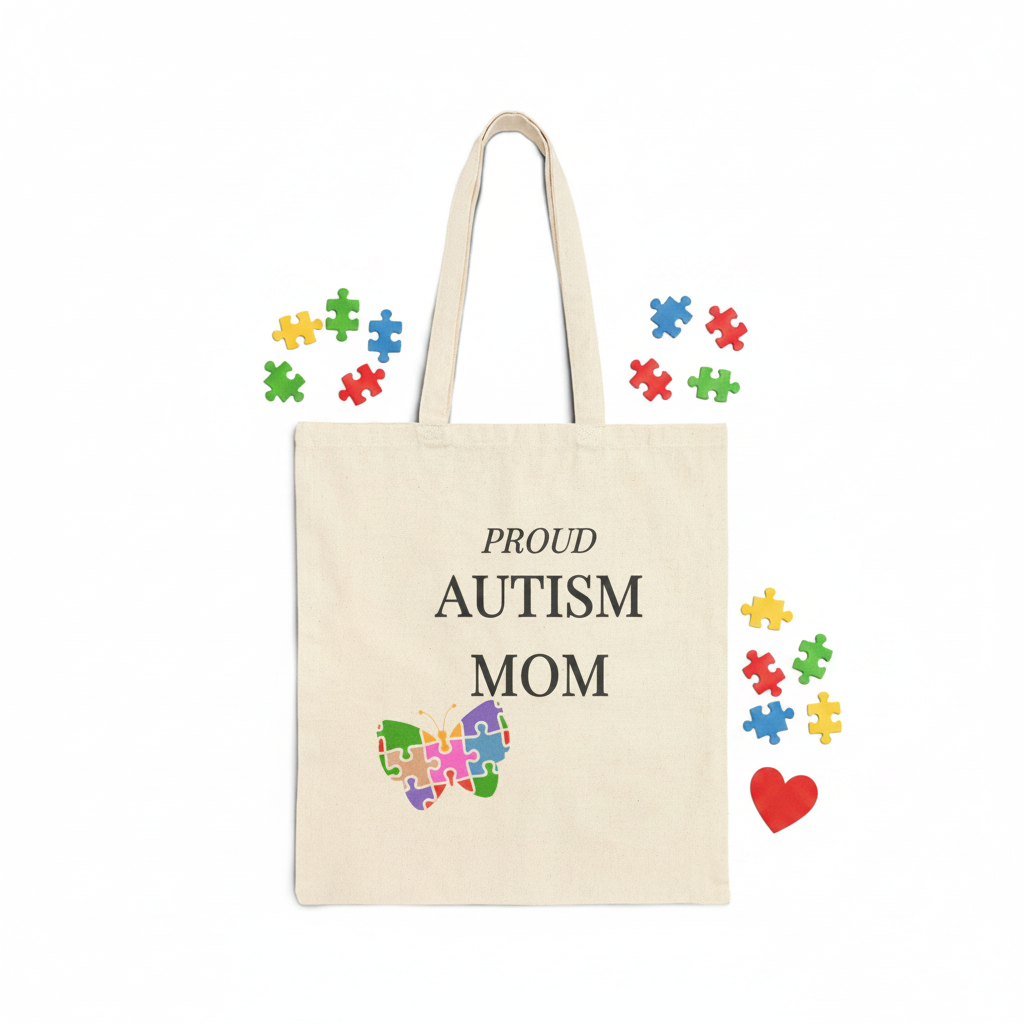 Canvas Tote Bag – styled flat lay with props"