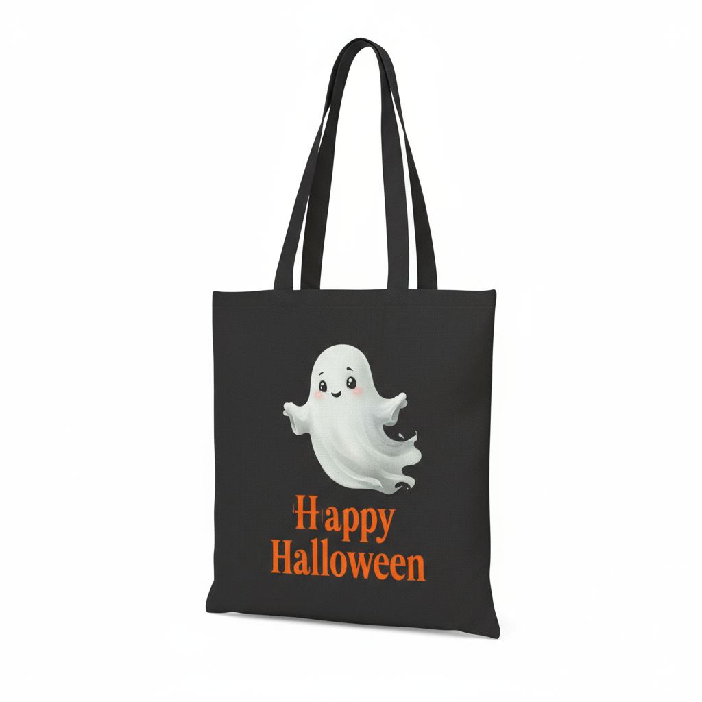 Happy Halloween bag angled