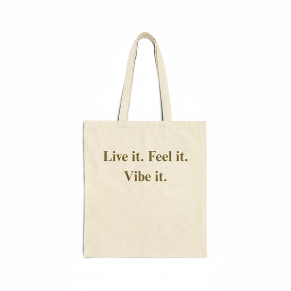 Live Feel Vibe Bag Only - Front