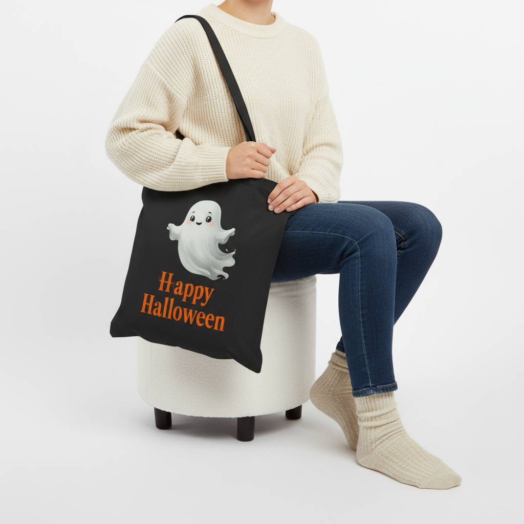 Person sitting with bag on lap