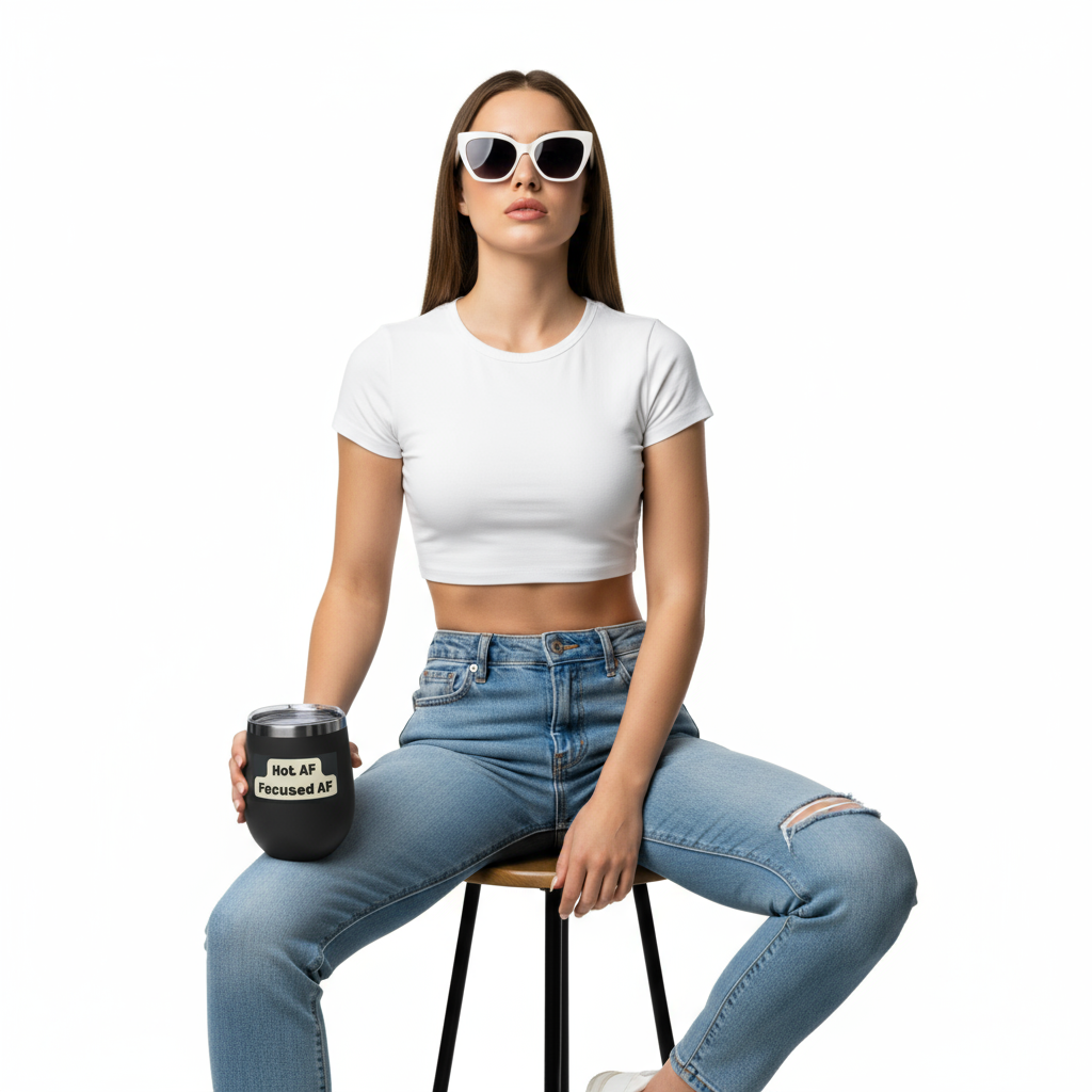 Sassy sitting with sunglasses