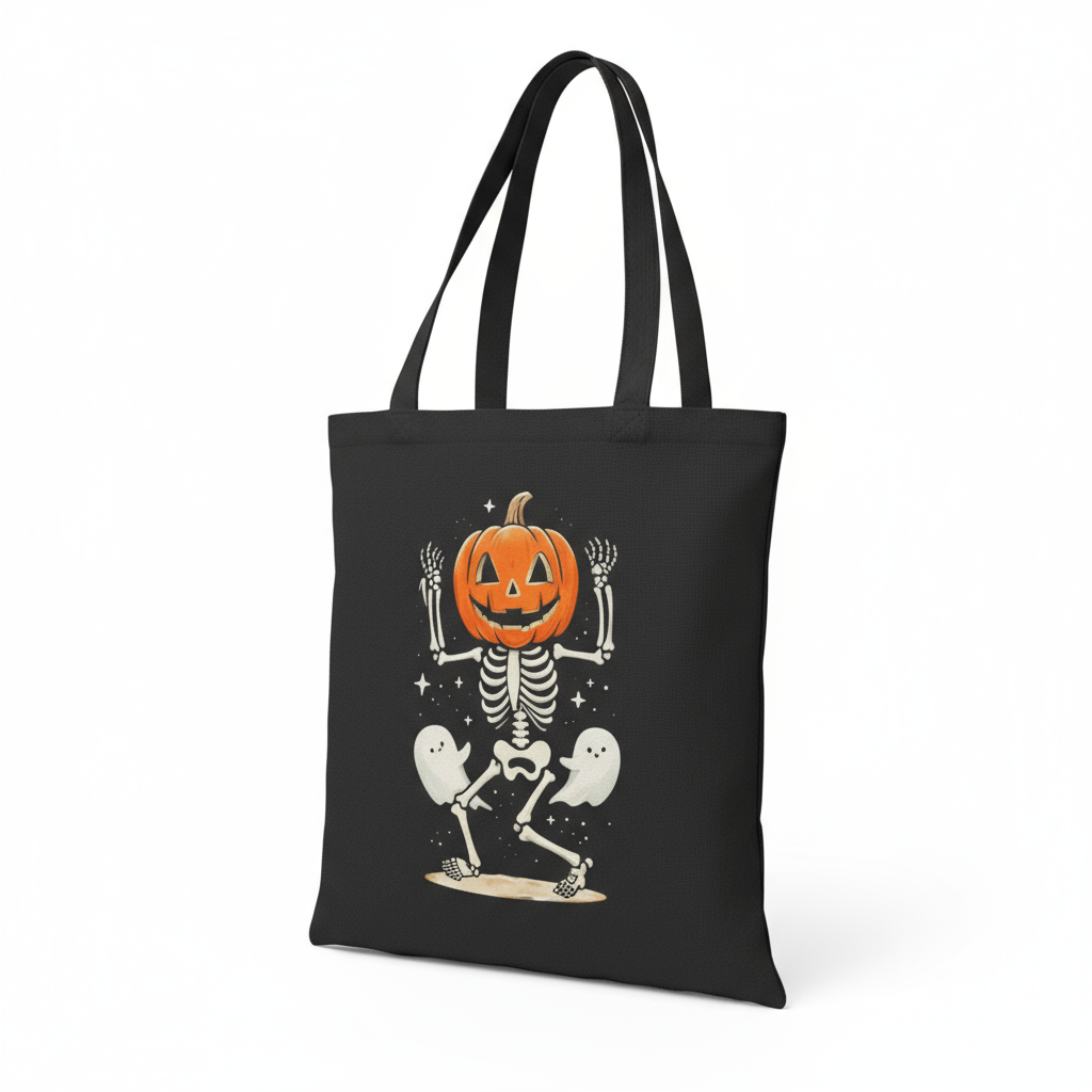 Skeleton bag three-quarter view